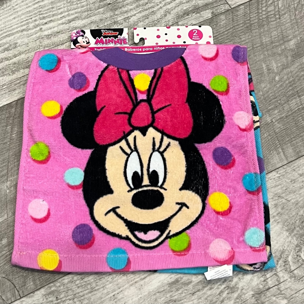 Disney Junior Minnie Mouse Toddler Bibs